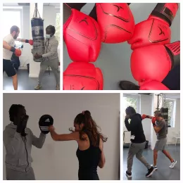 La pratique de la Boxe permet de travailler la coordination et la confiance en soi